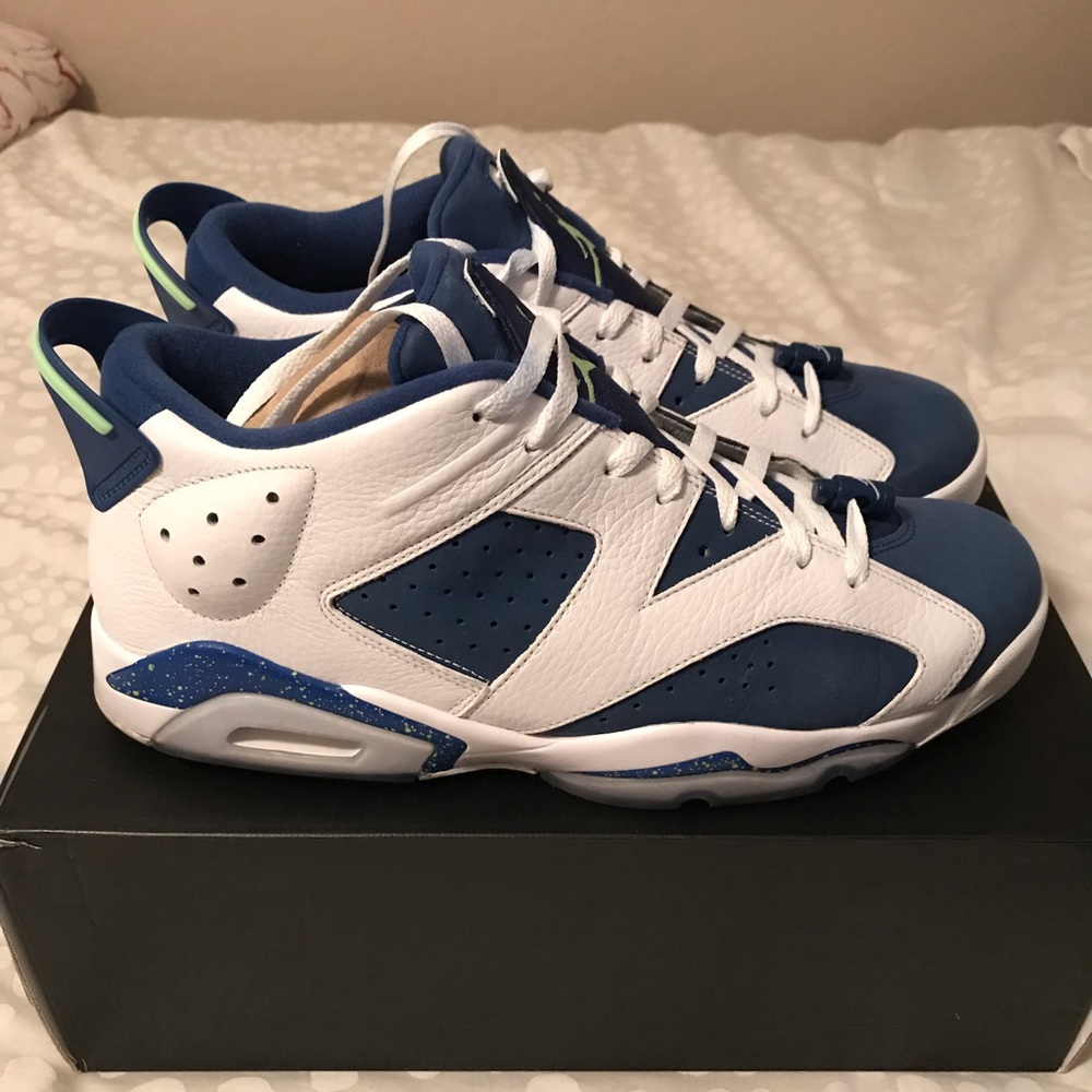 Jordan 6 Low Retro Seahawks